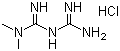 structure of CAS# 1115-70-4, 盐酸二甲双胍
