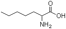 structure of CAS# 1115-90-8, 2-氨基庚酸