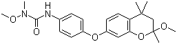 CAS # 111578-32-6, Metobenzuron, N'-[4-[(3,4-Dihydro-2-methoxy-2,4,4-trimethyl-2H-1-benzopyran-7-yl)oxy]phenyl]-N-methoxy-N-methylurea