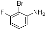 structure of CAS# 111721-75-6, 2-溴-3-氟苯胺