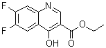 CAS 登录号：111760-35-1, 6,7-二氟-4-羟基-3-喹啉羧酸乙酯