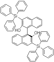 CAS # 111795-33-6, (1S)-3,3'-Bis(triphenylsilyl)[1,1'-binaphthalene]-2,2'-diol
