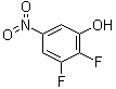 structure of CAS# 1119455-04-7, 2,3-二氟-5-硝基苯酚