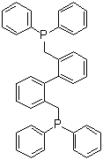 structure of CAS# 111982-81-1, 2,2'-二[(二苯基膦基)甲基]-1,1'-联苯