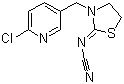 structure of CAS# 111988-49-9, 噻虫啉