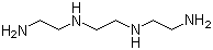 CAS # 112-24-3, Triethylenetetramine, 1,4,7,10-Tetraazadecane, 1,8-Diamino-3,6-diazaoctane, 3,6-Diazaoctane-1,8-diamine, N,N'-Bis(2-aminoethyl)-1,2-ethanediamine, Trientine