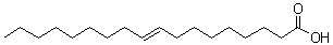 CAS # 112-79-8, (9E)-9-Octadecenoic acid, 9-trans-Oleic acid, Elaidinic acid, NSC 26988