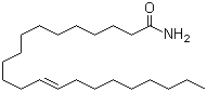structure of CAS# 112-84-5, Erucylamide