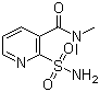 CAS # 112006-75-4, 2-Aminosulfonyl-N,N-dimethylnicotinamide, N,N-Dimethylnicotinamide-2-sulfonamide, 2-(Aminosulfonyl)-N,N-dimethyl-3-pyridinecarboxamide