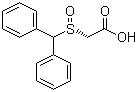 (R)-(-)-Modafinil acid molecular structure (CAS 112111-45-2)