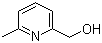 6-Methyl-2-pyridinemethanol molecular structure (CAS 1122-71-0)