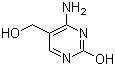 structure of CAS# 1123-95-1, 2-羟基-4-氨基-5-羟甲基嘧啶