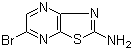 structure of CAS# 112342-72-0, 6-Bromothiazolo[4,5-b]pyrazin-2-amine