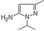 CAS # 1124-16-9, 1-Isopropyl-3-methyl-5-aminopyrazole, 1-Isopropyl-3-methyl-5-pyrazolamine, 5-Amino-1-isopropyl-3-methylpyrazole