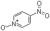 structure of CAS# 1124-33-0, 4-硝基吡啶-N-氧化物