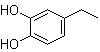 CAS # 1124-39-6, 4-Ethyl-1,2-benzenediol, 4-Ethylcatechol, 4-Ethylpyrocatechol, Ethylcatechol, Ethylpyrocatechol