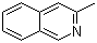 structure of CAS# 1125-80-0, 3-甲基异喹啉