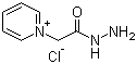 CAS # 1126-58-5, Girard's Reagent P, 1-(Hydrazinocarbonylmethyl)pyridinium chloride
