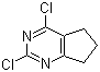 2,4-Dichloro-6,7-dihydro-5H-cyclopentapyrimidine molecular structure (CAS 1127-85-1)