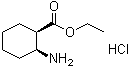 Ethyl cis-2-aminocyclohexanecarboxylate hydrochloride molecular structure (CAS 1127-99-7)
