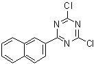 structure of CAS# 112719-97-8, 2,4-二氯-6-(2-萘基)-1,3,5-三嗪