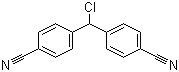 4-[alpha-(4-Cyanophenyl)-chloromethyl]-benzonitrile molecular structure (CAS 112809-57-1)