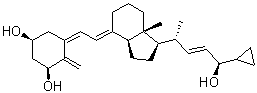 CAS # 112827-99-3, 24R-Calcipotriol, (1alpha,3beta,5Z,7E,22E,24R)-24-Cyclopropyl-9,10-secochola-5,7,10(19),22-tetraene-1,3,24-triol, PRI 2202