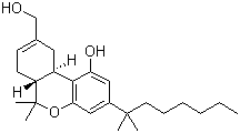 CAS 登录号：112830-95-2, (6aR,10aR)-3-(1,1-二甲基庚基)-6a,7,10,10a-四氢-1-羟基-6,6-二甲基-6H-二苯并[b,d]吡喃-9-甲醇