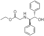 CAS # 112835-62-8, Ethyl 2-((1R,2S)-2-hydroxy-1,2-diphenylethylamino)acetate, N-[(1R,2S)-2-Hydroxy-1,2-diphenylethyl]-glycine ethyl ester