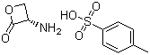 structure of CAS# 112839-95-9, (S)-3-氨基氧杂环丁-2-酮 4-甲基苯磺酸酯
