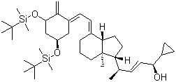CAS 登录号：112849-27-1, 双(叔丁基二甲基硅基)-反式-钙泊三醇