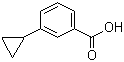 3-Cyclopropylbenzoic acid molecular structure (CAS 1129-06-2)