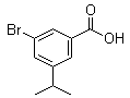 structure of CAS# 112930-39-9, 3-溴-5-异丙基苯甲酸