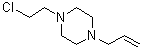 CAS 登录号：112952-20-2, 1-(2-氯乙基)-4-(2-丙烯基)哌嗪