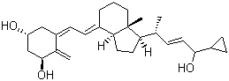 CAS # 112965-21-6, Calcipotriene, (1S,3S,5Z)-5-[(2E)-2-[(1R,3aR,7aR)-1-[(E,2S)-5-Cyclopropyl-5-hydroxy-pent-3-en-2-yl]-7a-methyl-2,3,3a,5,6,7-hexahydro-1H-inden-4-ylidene]ethylidene]-4-methylidene-cyclohexane-1,3-diol