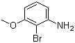 structure of CAS# 112970-44-2, 2-Bromo-3-methoxyaniline