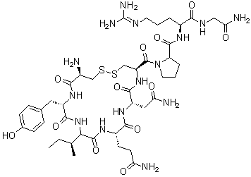 CAS # 113-80-4, 8-L-Arginineoxytocin, Arginine vasotocin, Arginine-vasotocin, Argiprestocin, Natriuretic hormone (ox pineal)
