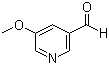 structure of CAS# 113118-83-5, 5-甲氧基-3-吡啶甲醛