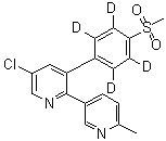 CAS # 1131345-14-6, Etoricoxib-D4