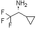 structure of CAS# 1131737-04-6, (alphaR)-alpha-(三氟甲基)环丙烷甲胺