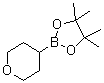 structure of CAS# 1131912-76-9, Tetrahydropyran-4-boronic acid pinacol ester