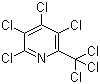 structure of CAS# 1134-04-9, 2,3,4,5-Tetrachloro-6-(trichloromethyl)pyridine
