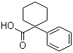 structure of CAS# 1135-67-7, 1-Phenylcyclohexanecarboxylic acid