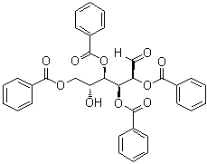structure of CAS# 113544-59-5, D-Mannose 2,3,4,6-tetrabenzoate