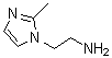 structure of CAS# 113741-01-8, 1-(2-Aminoethyl)-2-methylimidazole