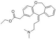 CAS # 113806-03-4, Olopatadine Impurity 34, ethyl (Z)-2-(11-(3-(dimethylamino)propylidene)-6,11-dihydrodibenzo[b,e]oxepin-2-yl)acetate