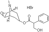 structure of CAS# 114-49-8, Scopolamine hydrobromide