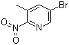 CAS # 114042-02-3, 5-Bromo-3-methyl-2-nitropyridine