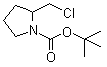 structure of CAS# 1142400-61-0, 2-(氯甲基)-1-吡咯烷甲酸叔丁酯