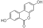 structure of CAS# 1143-70-0, 3,8-Dihydroxy-6H-dibenzo[b,d]pyran-6-one